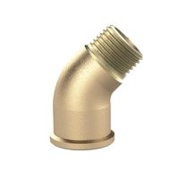 ID: 194121 - Winkelstück, 45°, innen/außen, G 1, Druck 16 bar, Messing blank