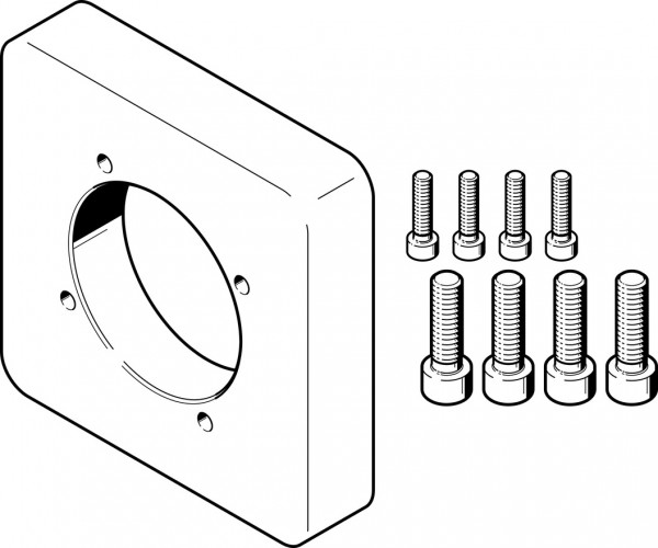 EAMF-A-77A-140A Motorflansch