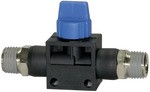ID: 110074 - Absperrventil »Blaue Serie«, R 1/2 a., R 1/2 a., beschichtet