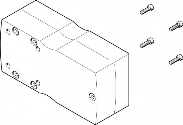 EAMM-U-110-S62-88A-120 Parallelbausatz