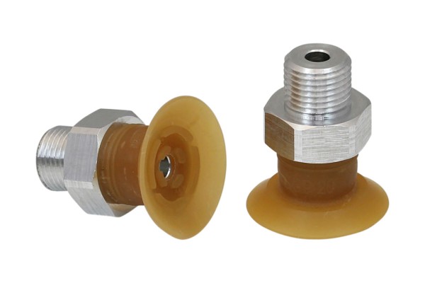 Flachsauggreifer (rund) SGPN 20 NK-40 G1/8-AG