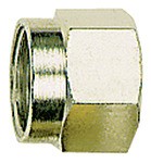 ID: 112059 - Überwurfmutter, M22x1,5, Rohr-Außen-Ø 15/12 mm, Messing vern.