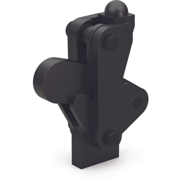 Vertikal-Kniehebelspanner, Langer Fuß, Max. Haltekraft 22.500N, Spannarm Öffnungswinkel 200°
