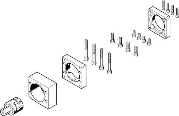 EAMM-A-N48-60H Axialbausatz