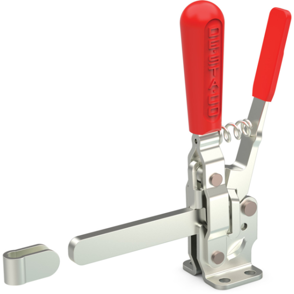Handspanner mit vertikaler Handgriffspannung, Haltekraft 500, Spannarmlänge 3.480, Höhe unter Spanna