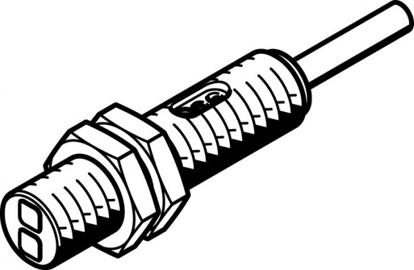 SOEG-RT-M12-NS-K-2L Reflexlichttaste