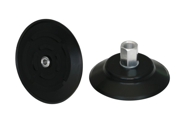 Flachsauggreifer (rund) PFYN 80 NBR-55 G1/4-IG