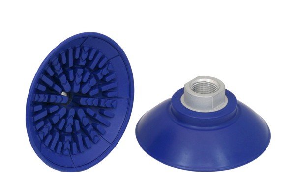 Flachsauggreifer (rund) SAF 80 NBR-60 G3/8-IG