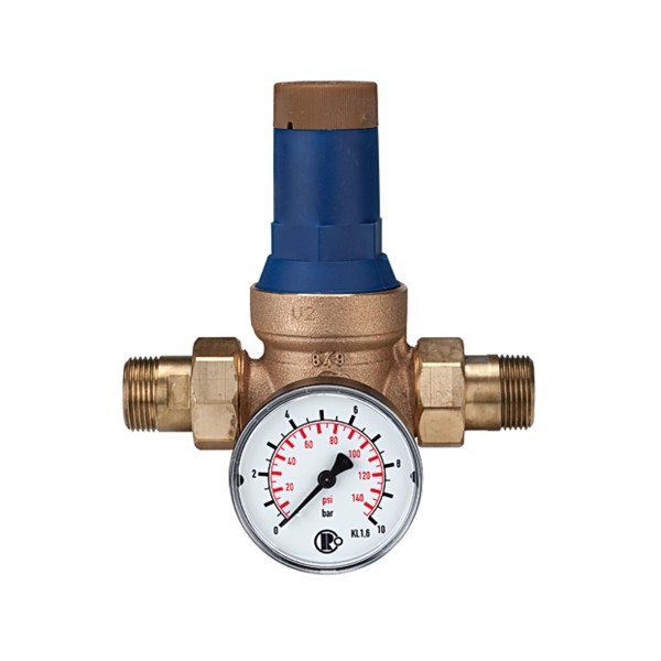 ID: 101349 - Druckregler für Trinkwasser, DVGW-geprüft, R 1/2, 1,5 - 6 bar