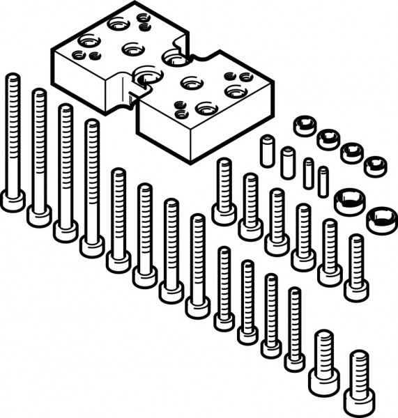 DHAA-G-G6-8-B8-16 Adapterbausatz