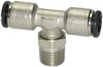ID: 108671 - T-Steckverschraubung »click-clock«, drehbar, R 3/8 außen Ø 8 mm