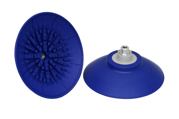 Flachsauggreifer (rund) SAF 125 NBR-60 G1/4-AG