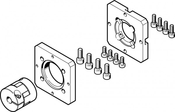 EAMM-A-P6-38A-40G Axialbausatz