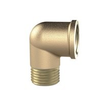 ID: 194112 - Winkelstück, 90°, innen/außen, G 1, Druck 16 bar, Messing blank