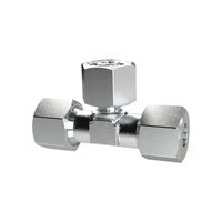 ID: 159023 - Einst. T-Anschlussverschraubung, Rohr-Außen-Ø 6, Stahl verzinkt