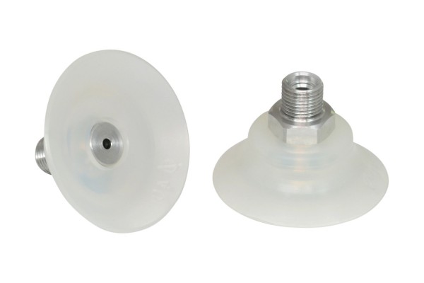 Flachsauggreifer (rund) PFYN 40 SI-55 G1/8-AG