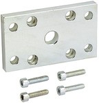 ID: 106159 - Front- oder Bodenflansch, ISO 15552, ISO 21287, Kolben-Ø 32