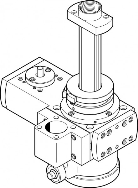 EHMB-25-100 Dreh-Hub-Modul