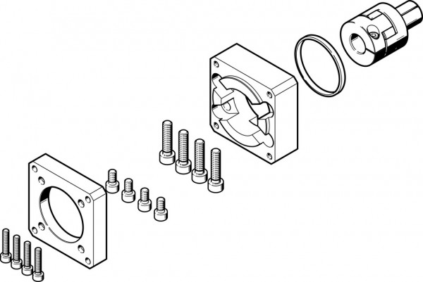 EAMM-A-M43-60H Axialbausatz