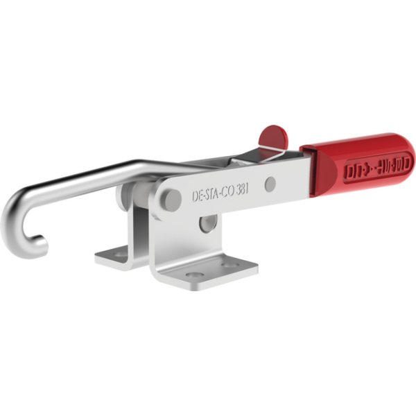 Verschlußspanner, Edelstahl, Max. Haltekraft 4450N, EF:AF 37:1, Spannweg 155,7