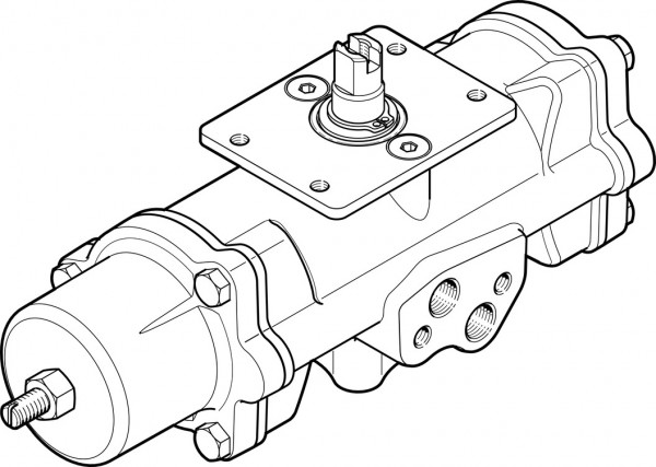 DAPS-0015-090-RS1-F03-CR Schwenkantrieb