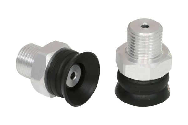 Flachsauggreifer (rund) PFYN 15 FPM-65 G1/8-AG