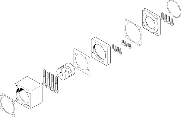 EAMM-A-D80-80G-S1 Axialbausatz