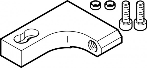 DADP-ES-G6-12 Stoßdämpferhalter