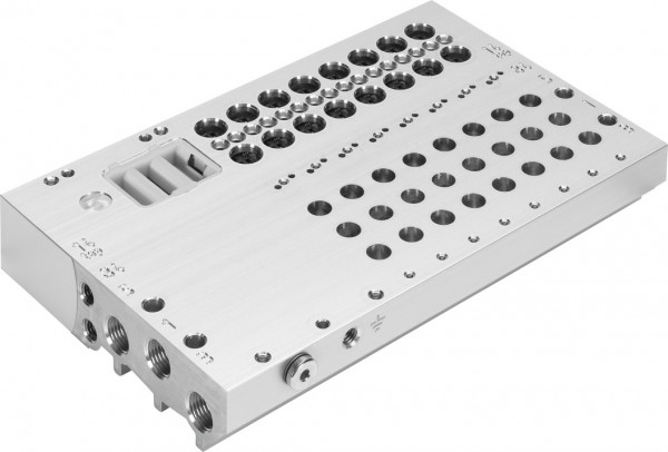 VABM-L1-10G-G18-24-M-GR Anschlussleiste