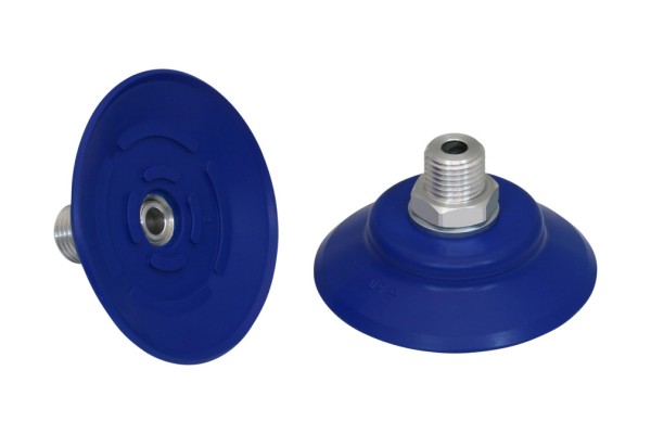 Flachsauggreifer (rund) PFYN 60 PU-55 G1/4-AG