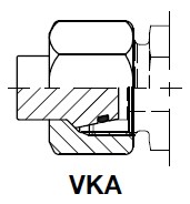 EO-Verschlusskegel für Verschraubungskonen