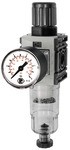 ID: 142409 - Filterregler »FUTURA-mini«, PC-Beh., Stand.manometer HA, G 1/4, 0,5-8