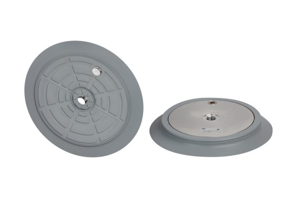 Saugplatte (rund) SPU 250 NBR-55 G1/2-IG B