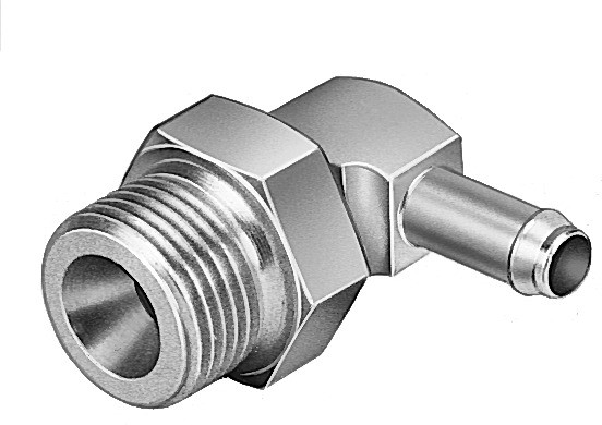 LCN-M5-PK-3 L-Stecknippel-Verschraubung