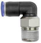 ID: 148826 - L-Steckverschraubung »Blaue Serie« mini, drehbar, R 1/8