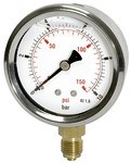 ID: 116306 - Glyzerinmano »pressure line«, G 1/4 unten, 0-4,0 bar/60 psi, Ø 63