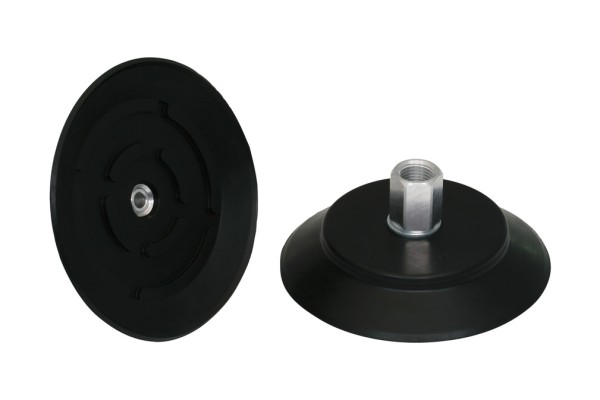 Flachsauggreifer (rund) PFYN 95 NBR-55 G1/4-IG
