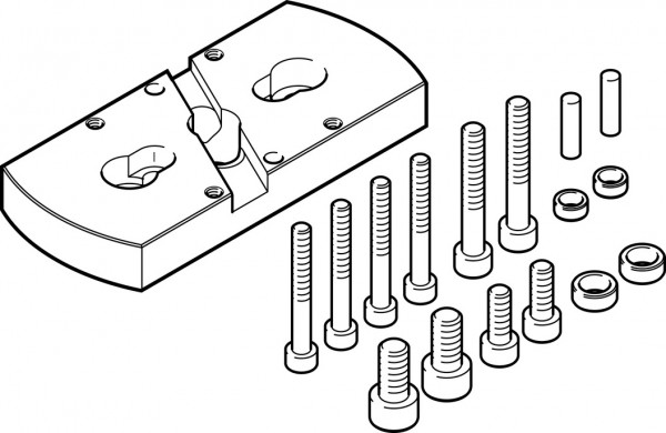 HAPG-SD2-18 Adapterbausatz