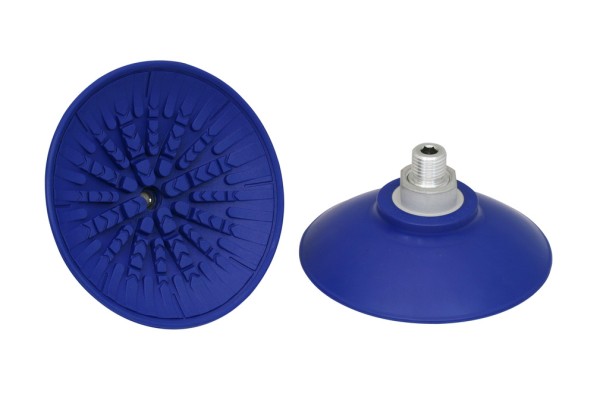 Flachsauggreifer (rund) SAF 100 NBR-60 M14x1.5-AG