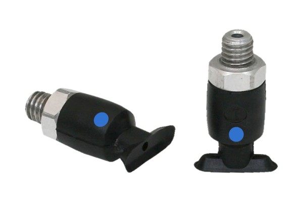 Flachsauggreifer (oval) SGON 12x4 NBR-AS-60 M5-AG