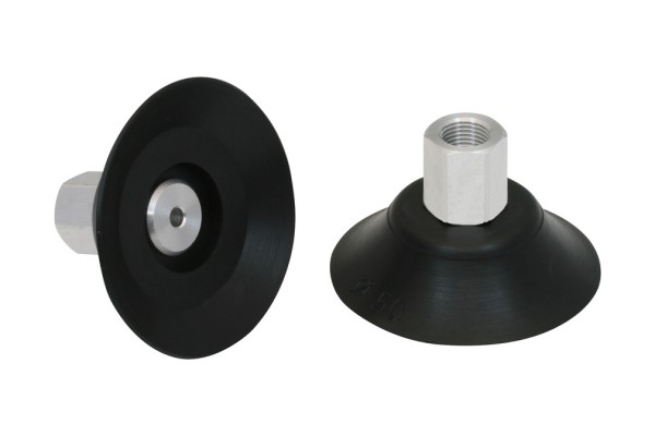 Flachsauggreifer (rund) PFYN 50 FPM-65 G1/8-IG