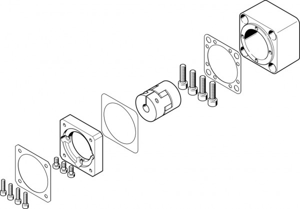 EAMM-A-D60-70A-S1 Axialbausatz