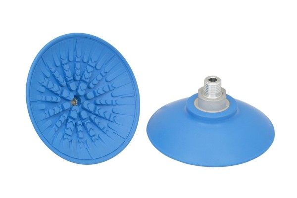 Flachsauggreifer (rund) SAF 100 NBR-45 M14x1.5-AG