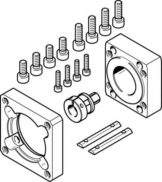 EAMM-A-R27-55A Axialbausatz
