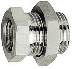 ID: 111724 - Schottverschraubung, G 1/2 a., G 3/8 i., Edelstahl 1.4571