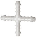 ID: 111054 - Kreuzverbindungsstutzen, für Schlauch LW 6 mm, POM