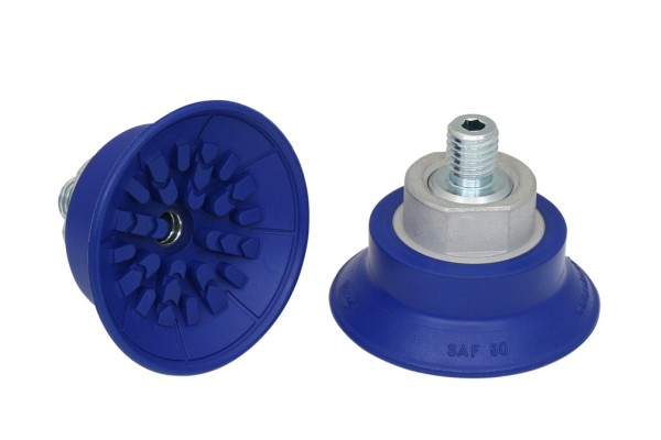 Flachsauggreifer (rund) SAF 50 NBR-60 M10-AG