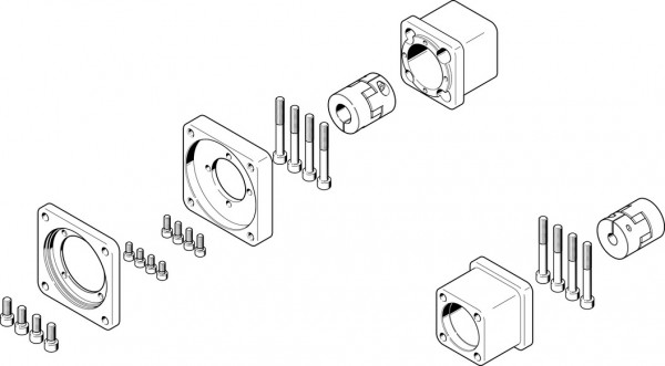 EAMM-A-D50-80G Axialbausatz
