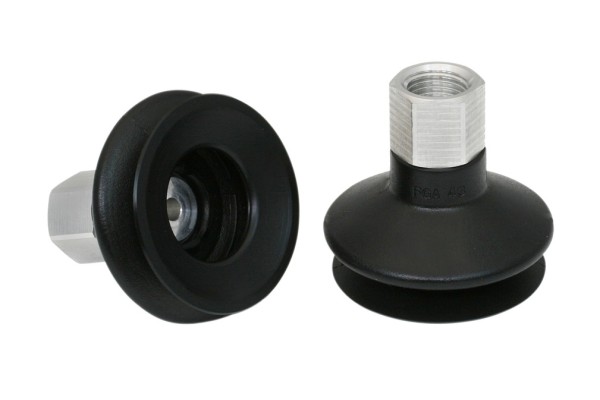 Faltenbalgsauggreifer FSGA 43 NBR-55 G1/4-IG