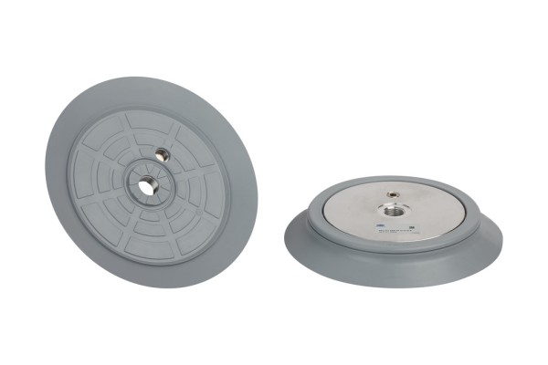 Saugplatte (rund) SPU 210 NBR-55 G1/2-IG B